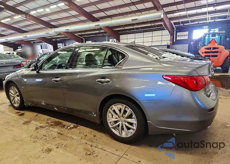 2015 Infiniti Q50 Base from USA, damaged, VIN JN1BV7AR3FM417729